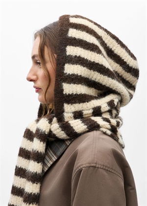 Milu scarf knit balaclava Java/Smel Sand Object 